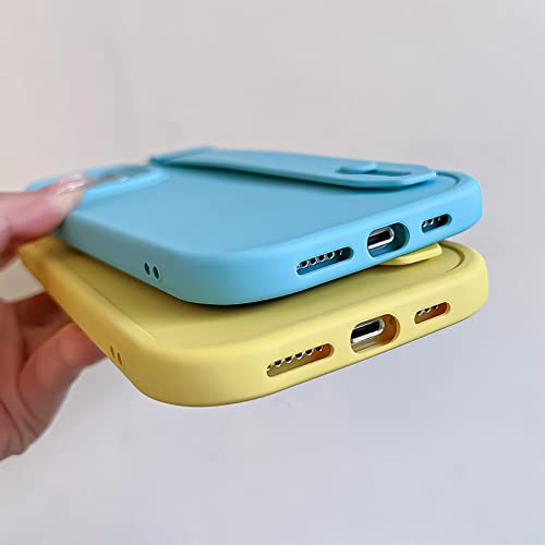 Coque iPhone 12 Pro silicone liquide avec bracelet couleur - 4