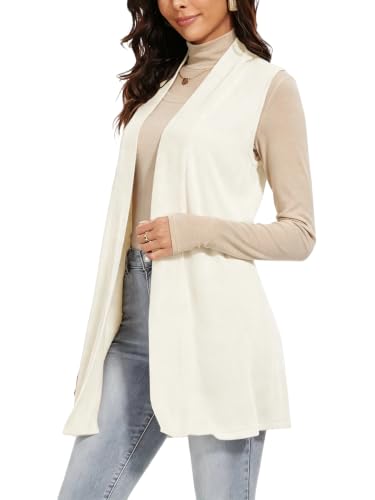 Image of Spicy Sandia Womens Sleeveless Long Knit Cardigan Vest