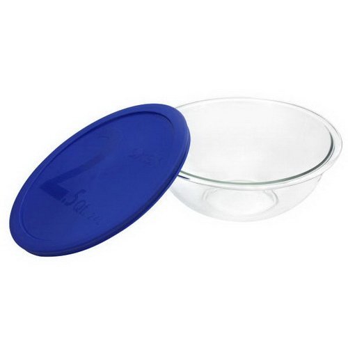 Juego de 2 tazones para mezclar Pyrex 2.5 qt miniatura 1