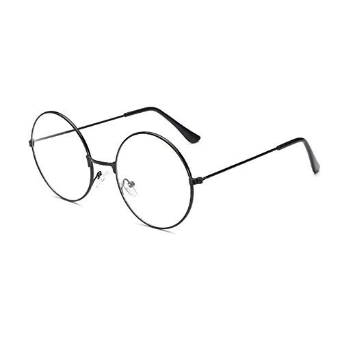 XINGYU Vintage okrągłe okulary oprawka damskie okulary okulary zwykłe okulary do jazdy wędkarstwa biegania kemping baseball golf rekreacja na zewnątrz sport czarny