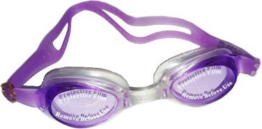 UV Protection Antifog Slip Resistant Swimming Goggles with Ear Plugs for Kids 5-15 Years