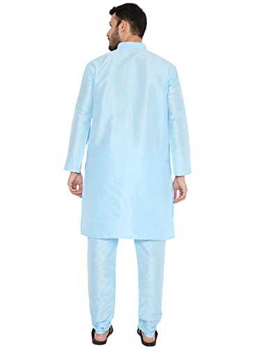 Image of Maharaja Banarasi Dupion Silk Kurta Pjama Set for Men