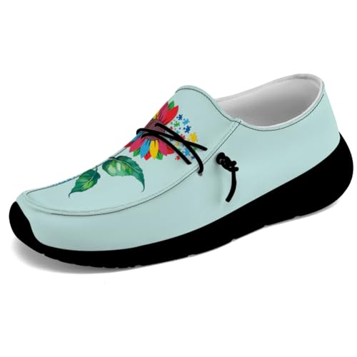 Quorax Women's Men's Loafers Slip-on Shoes Autism Shoes Gifts for Women Men3