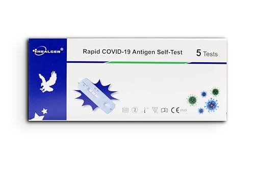 COVID-19 Rapid Lateral Flow Antigen Self-Test | Home Kit | Rapid Results Within 15 Minute | Pack of 5 Detects Sars-CoV-2