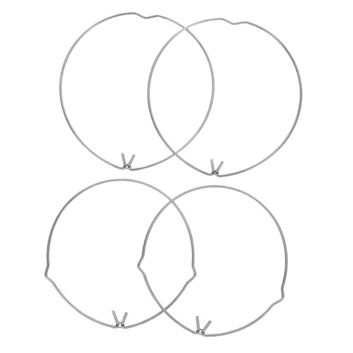 SUPVOX Spotlight Retaining Clip Lamp Holder Fixing Ring Metal Spring Clips Clamp Ring for Down Lights