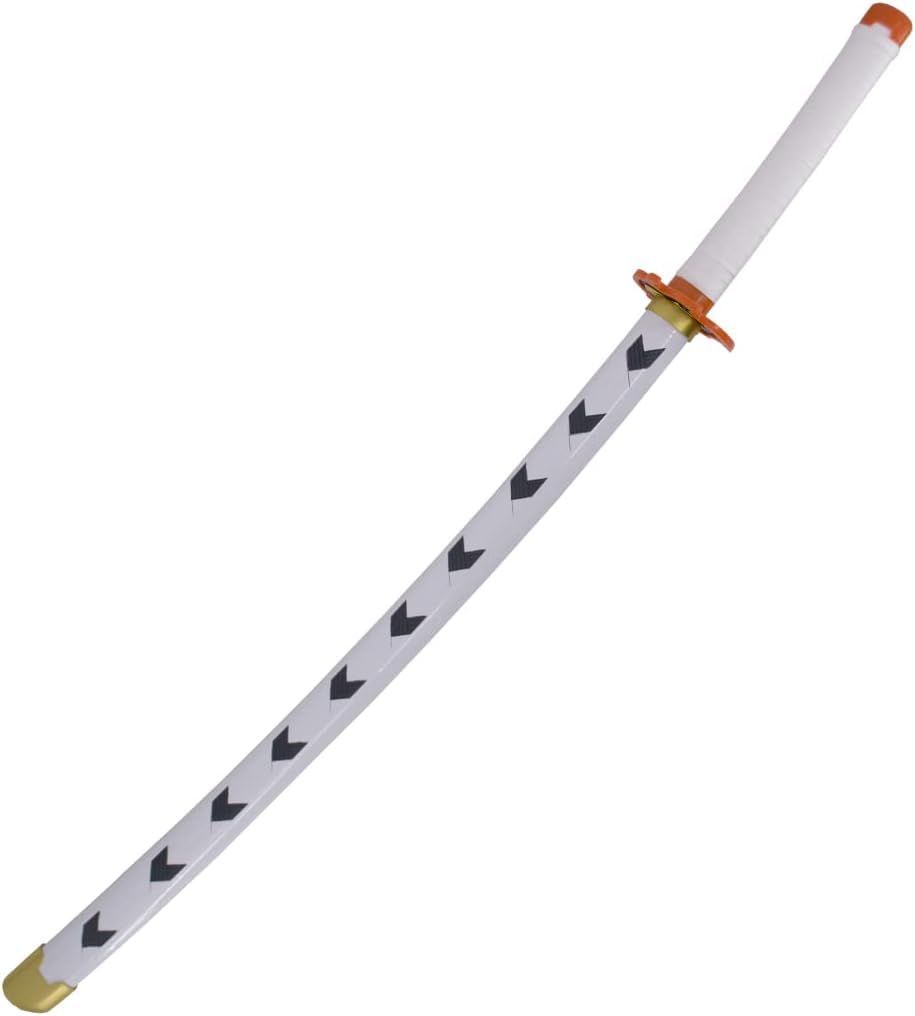 AMONT - Réplica de Katana Japonesa en Bambú - Modelo Rengoku Kyoujurou en Madera - Serie Anime - 105 Cm