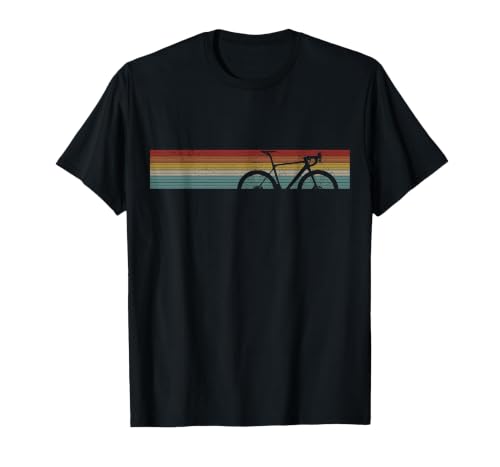 Vintage Road Bike Fixie Bicycle Road Cyclist Retro Cycling T...
