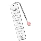 QTZXZX Idee Regalo Mujer Navidad Regalo Cumpleaños Mujer Original Útil Marca Página Idea Regalos de Navidad Para Colega de Trabajo Regalos Cumpleaños Amiga Hermana Colega Mejor Amiga (3)