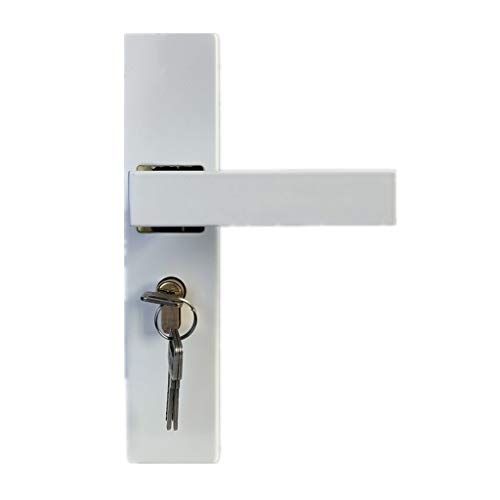 Poignée de porte silencieuse HJZZQH au design minimaliste blanc