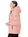 donhobo Damen Fleecejacke Winter Warm Softshelljacke Outdoor Skijacke Winddichte Wasserdicht Atmungsaktiv Regenmantel Funktionsjacke (Pink, L)