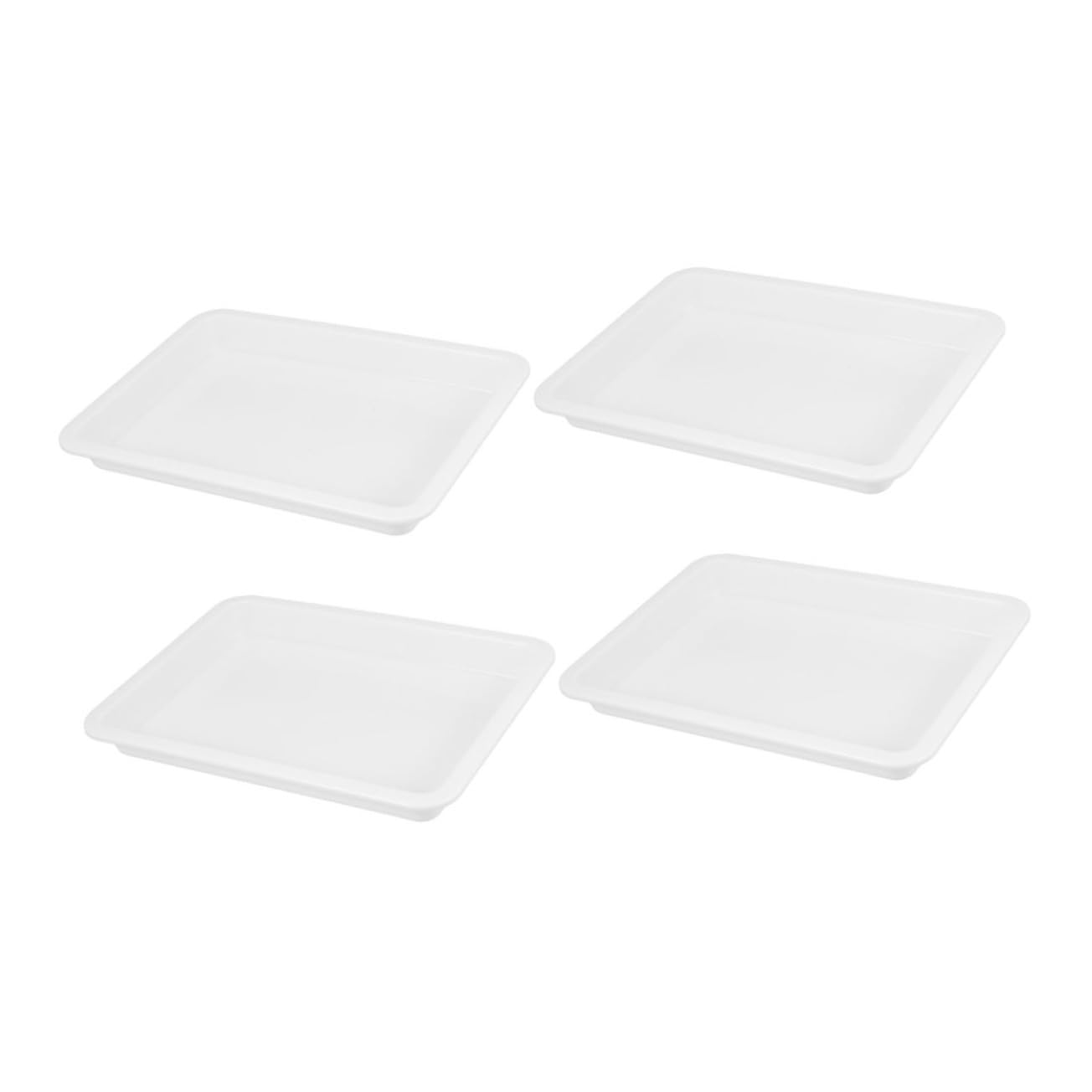 HAWILLOSCH Chemical Handling Tray Set Pcs Lab Trays Acid Alkali for Safe Storage Transport