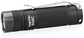 D25C RC Clicky Flashlight, XP-G2 R5 NW LED, 352lm,1xCR123A,1x16340, D25C-CLICKY-XPG2-NW