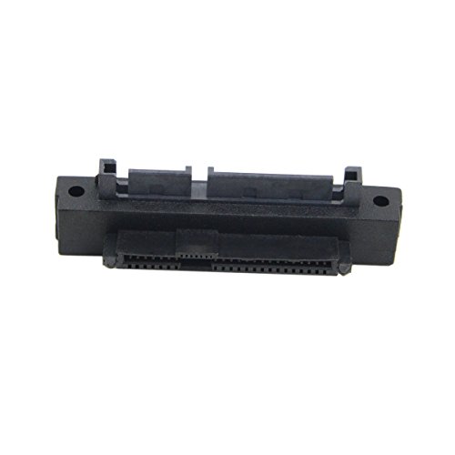cablecc 直角 90度 SFF-8482 SAS 22ピン - 7ピン + 15ピン SATA ハードディスクドライブ RAID アダプター