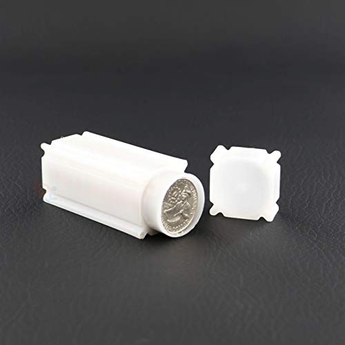 Tubos cuadrados para monedas, capacidad 40 monedas miniatura 4