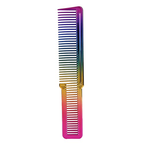 Peine De Corte Cortapelos De Peluquería 21 × 5 × 2 Peine De Corte De Cabello Electrochapado Profesional Peine De Peluquería Para Peluquerías