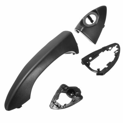 Poignée porte extérieure noire avant gauche haute résistance pour BMW E53