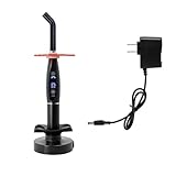 THYXGS Lampada Fotopolimerizzante Dentale a LED, Misuratore LED Ad Alta Potenza, con 3 modalità Operative, Tempo E profondità di Polimerizzazione 5 S/3 Mm, per L