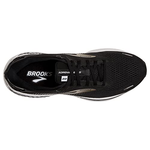 Brooks Brooks Women's Adrenaline GTS 22 Supportive Running Shoe - Black/Silver/Anthracite - 8.5 Medium