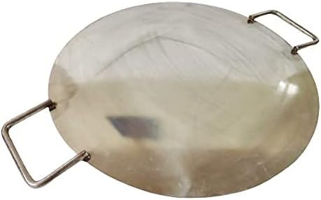 Stainless Steel Tawa | 20 Inches Large Heavy | Pavbhaji Roti Chapati Tikki Tava