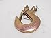 Campbell Chain & Fittings T9504515 Clevis Slip Hook with Latch & Pin, Grade 70, Yellow Chromate, 3/8