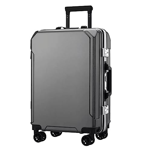 EYPKPL Portable Suitcase Suitcases With Spinner Wheels Carry On Luggage Dual Usb Charging Ports Aluminum Frame Suitcase Large Capacity Luggage Smooth to use