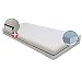 RITMO H20 cm, colchón ortopédico, totalmente hipoalergénico con interior de Grafeno a base de carbono semirrígido y tejido desenfundable tejido resistente, individual 90 x 190 cm