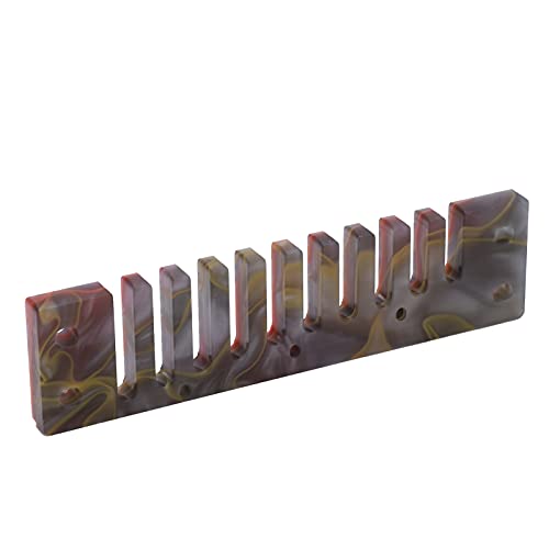 Peigne Harmonica Peigne Léger Sans Déformation pour Hohner Marine Band Crossover Deluxe((Ambre )) - Les Beatles, Paul McCartney, John Lennon, RIngo Starr, George Harrison Peigne Harmonica Peigne Léger Sans Déformation pour Hohner Marine Band Crossover Deluxe((Ambre )) – Image 8