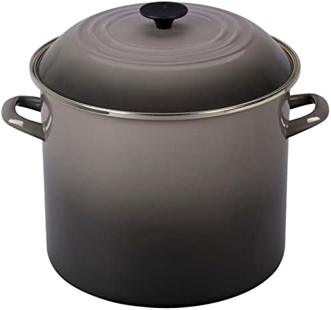 Le Creuset N5100-287F Stockpot, Steel, Oyster