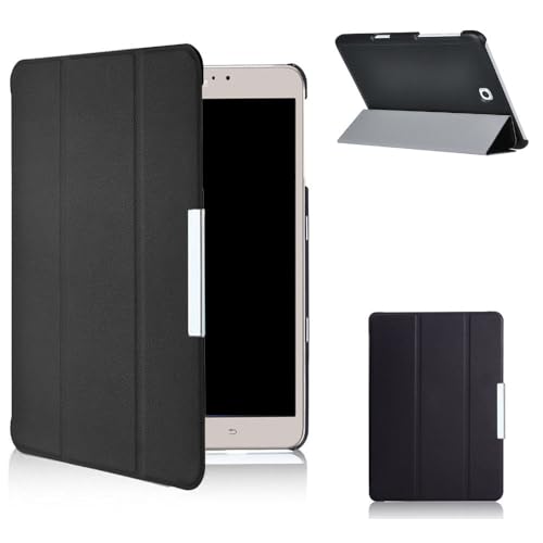 Samsung Galaxy Tab S2 9.7 Tablet Case, Compatible With Sm-T813, T819-New, Sm-T810, T815 Super Thin Lightweight Stand Cover With Auto Sleep (Black)