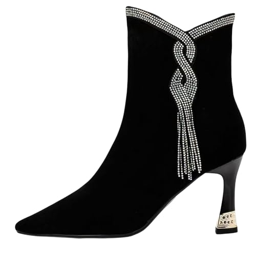 Bottes femme talon compensé chaudes et élégantes pour un confort quotidien durable