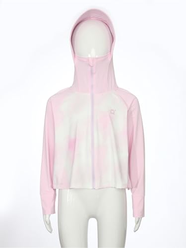 Kids Sun Protection Hoodie UPF 50+ Long Sleeve Zip Up Jacket for Outdoor Sports Beach Hiking3