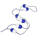 AKOOSY 浮波浮球 ポリエチレン製プール用浮きブイライン 道路割用耐久性フロート 簡単設置スイミングプール浅瀬 競技用区画け