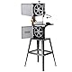 VEVOR Bandsäge mit Ständer, 9,65 Zoll, 506 U/min / 920 U/min, Tischbandsäge mit zwei Geschwindigkeiten, 370 W, 1/2 PS-Motor, 6 Zoll Schnitthöhe, 72,13 Zoll Sägeblattlänge, mit Anschlag und Gehrungsans