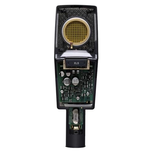 Image of AKG Pro Audio C414 XLS Studio Grade Professional Large Diaphragm Vocal and Instrument Condenser Microphone with Rugged Aluminum Carrying Case. XLR Connector. Gray with Gold