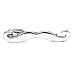 Honey Bear Mens Tie Clip Bar - Stainless Steel Moustache For Wedding Gift