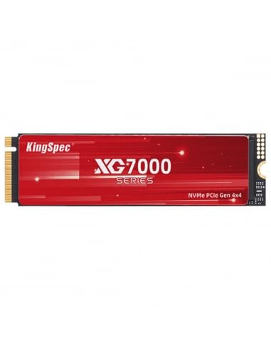 Kingspec Ssd M.2 Nvme 2280 Pcle Gen 4×4, Nvme 1.4 2Tb Xg7000-2Tb (2280) Compatibile Con Apple