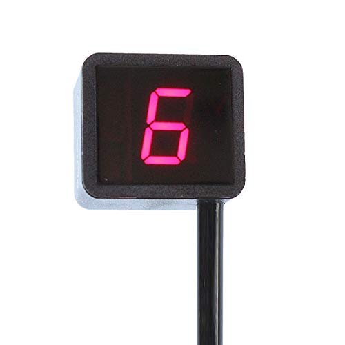 Display equipaggiamento moto 6 Gear indicatore LED...