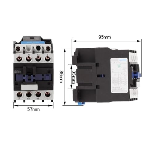 Contacteur CJX2-2508避免 surchauffe moteur 2NO 2NC 25A 220V - 2