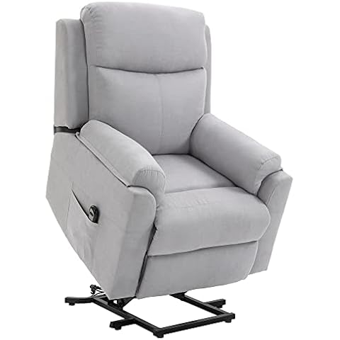 HOMCOM elektrischer Aufstehsessel Sessel mit Aufstehhilfe Cover