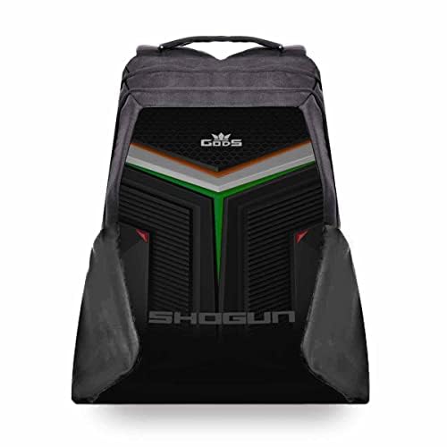 Image of Gods Shogun 35 Litre 17 Inch Laptop Backpack, Dual Compartment, Quick Access Pockets, YKK Zippers, Water-Resistant