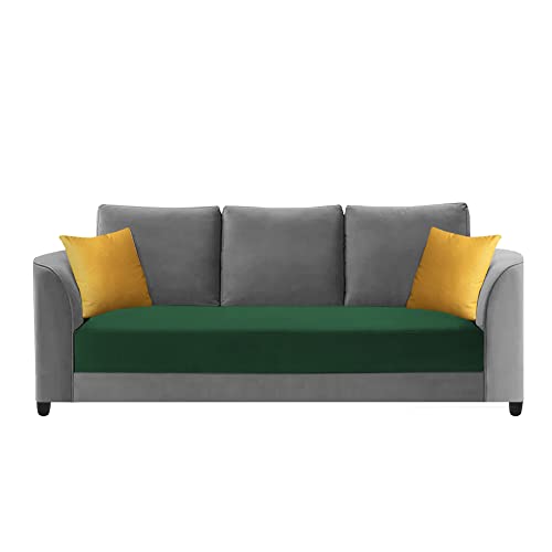 Image of Francis 3 Seater Sofa Set for Living Room (Green Grey Fabric)