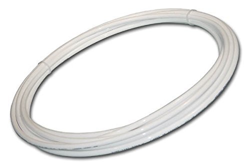 John Guest White 20 ft/roll 1/4" Polyethylene Tube Tubing Drinking Water RO Reverse Osmosis DI Aquarium Pipe LLDPE