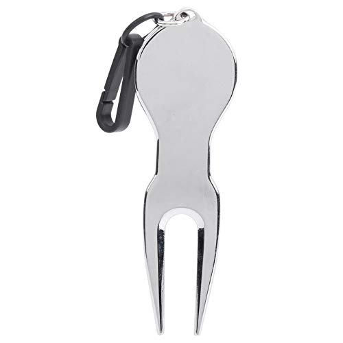 Fishawk Ferramenta de reparo Divot, ferramenta de reparo de divotas de liga de alumínio leve e longa