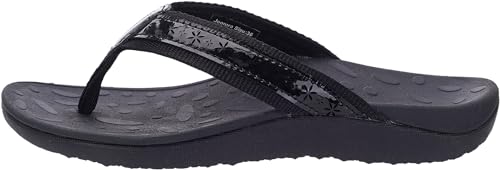 Image of Joomra Women's Flip Flops Arch Support Orthotic Thong Sandals | Plantar Fasciitis Relief, Supportive Sole, Vegan Leather Upper, Soft Toe Post, Comfortable Beach Pool Daily Use