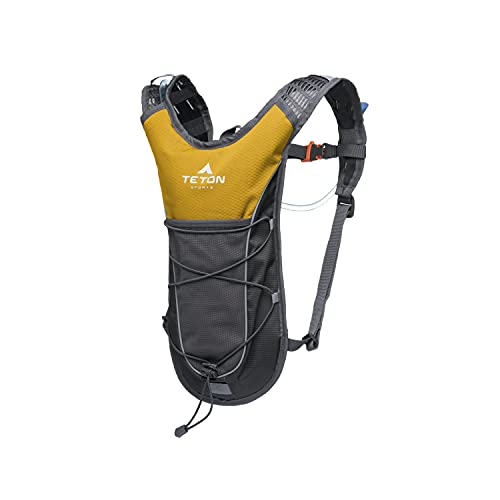 Image of Teton Oasis /Trailrunner Hydration Backpack - Lightweight Water Pack with 2L /3L Bladder for Hiking, Running, Cycling, Biking 18L /22L Sizes - Sewn-in Rain Cover - Fits Men and Women
