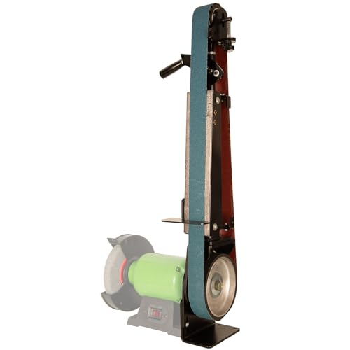 KFMK 2"x 72" Belt Sander Attachment for Bench Grinder, 2x72-inch Belt for 8"/10" inch Bench Grinder, BS722