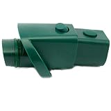 DeClean Elektro Adapter Wappen-Ovalanschluß kompatibel mit Vorwerk Kobold 118/119 / 120/121 / 122 eine Elektrobürste EB350 anschließen