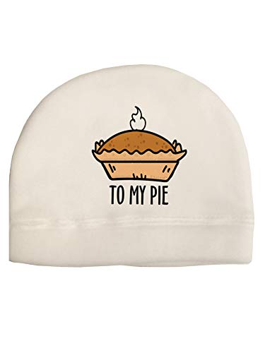 TOOLOUD to My Pie Thanksgiving Couples Theme Child Fleece Beanie Cap Hat White