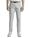 Gürtel TOM TAILOR Denim Herren Slim Chino Hose, 21766-breeze of Mint, 32W / 32L