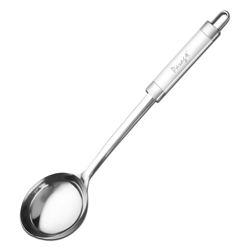 Parage 1 Pieces Stainless Steel Kitchen Tools for Home & Kitchen, Cooking and Serving, Ladle(Karchhi) for Serving/Cooking/Pouring All Types of Gravies/Dal/Curries, Silver, Size: 34.2 cms (B0CWXQRDGR) Amazon Price History, Amazon Price Tracker